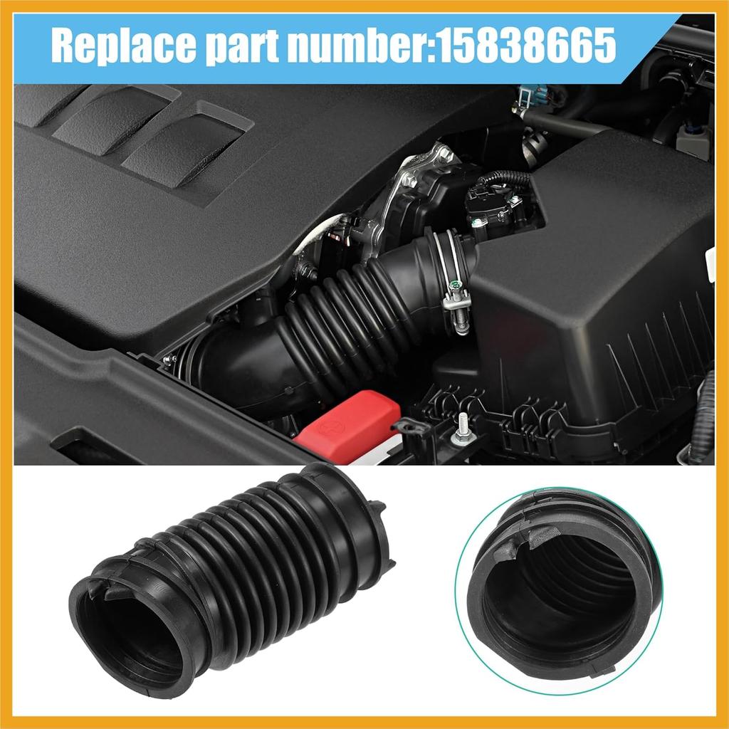 Engine Air Intake Hose Tube for Chevy Malibu 2008-2012 for Pontiac G4 G5 G6 for Saturn Aura 2008-2009 15838665 Replacement
