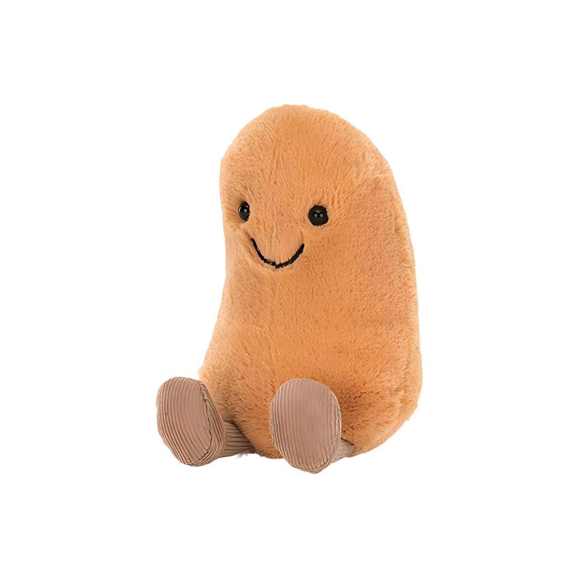 

JELLYCAT Fun Food Vegetable Bean Doll Cute Companion Doll Plush Doll 12cm Tall Box Not Included