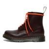 Dr. Martens 1460 Ben Smooth Color-Blocked Schnürstiefel 8-Loch Unisex-Stiefel Braun Rot 26917601