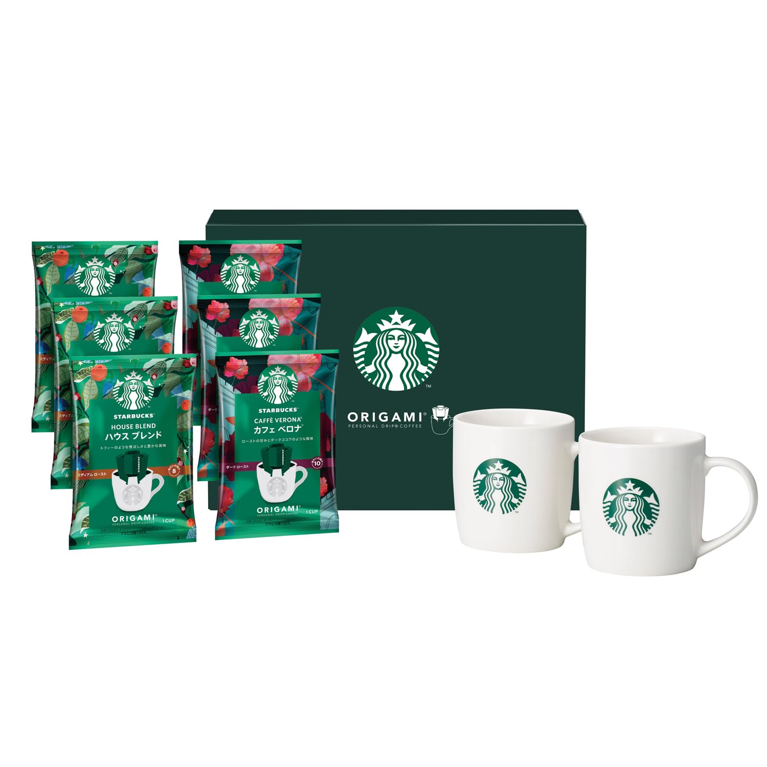 

Starbucks Оригами с кружкой в подарок SBC-30B, Обычный кофе, Дрип