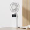 2026 New Handheld Fan Mini Portable Desktop Fan Foldable Neck-Mounted Fan with Phone Holder Function /ODM Customization