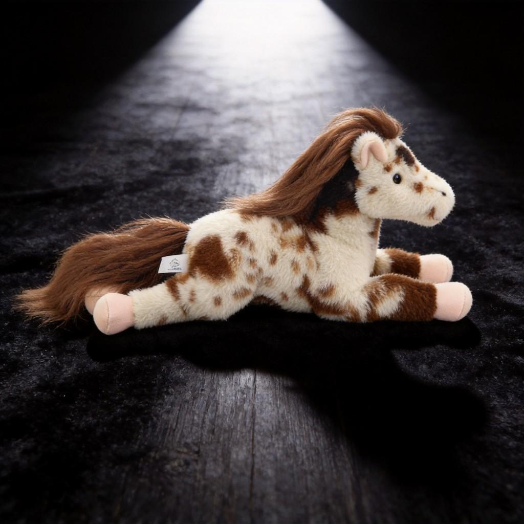 Plush Pony Toy With Cotton Filling For Kids Birthday Gift