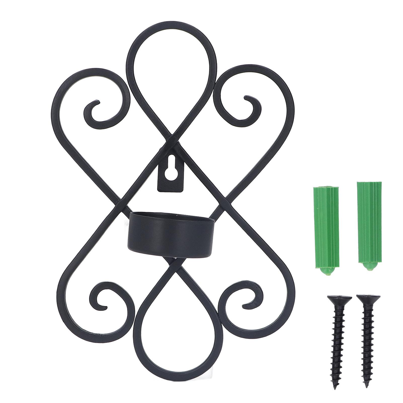 

Подвесной подсвечник из железа в стиле ретро, инновационный настенный подсвечник для украшения стены дома Baroque