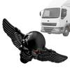 3D Metal Car Sticker Angel Wings Car Decal Skeleton Car Emblem Decoration Sticker Auto Emblem Fashionable Car Badges Stickers