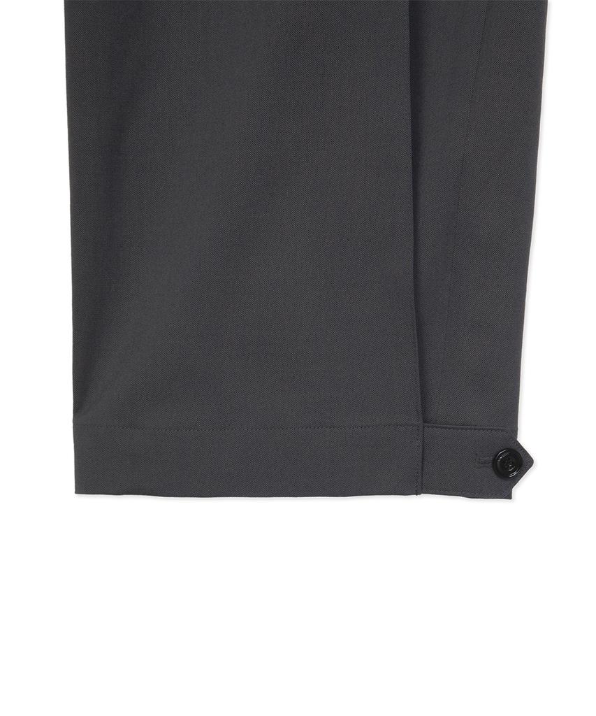Sinkia Curved Pleated Tailored Trousers Slate Grey