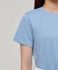 MUSINSA STANDARD WOMAN Women'S Basic Crew Neck T-Shirt [Sky Blue]