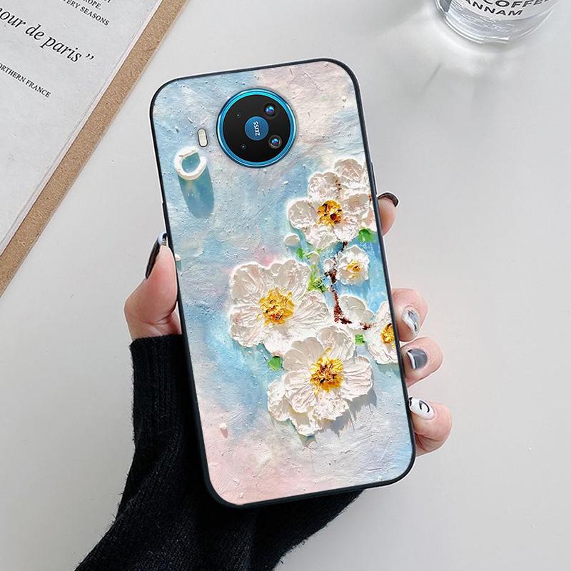 Per Custodie Nokia 8.3 5G 5.4 Morbido TPU Silicone Bella Cover Posteriore per Nokia X10 X20 8.3 5.4 Custodia per Telefono Fundas Bumper Coque NokiaX10