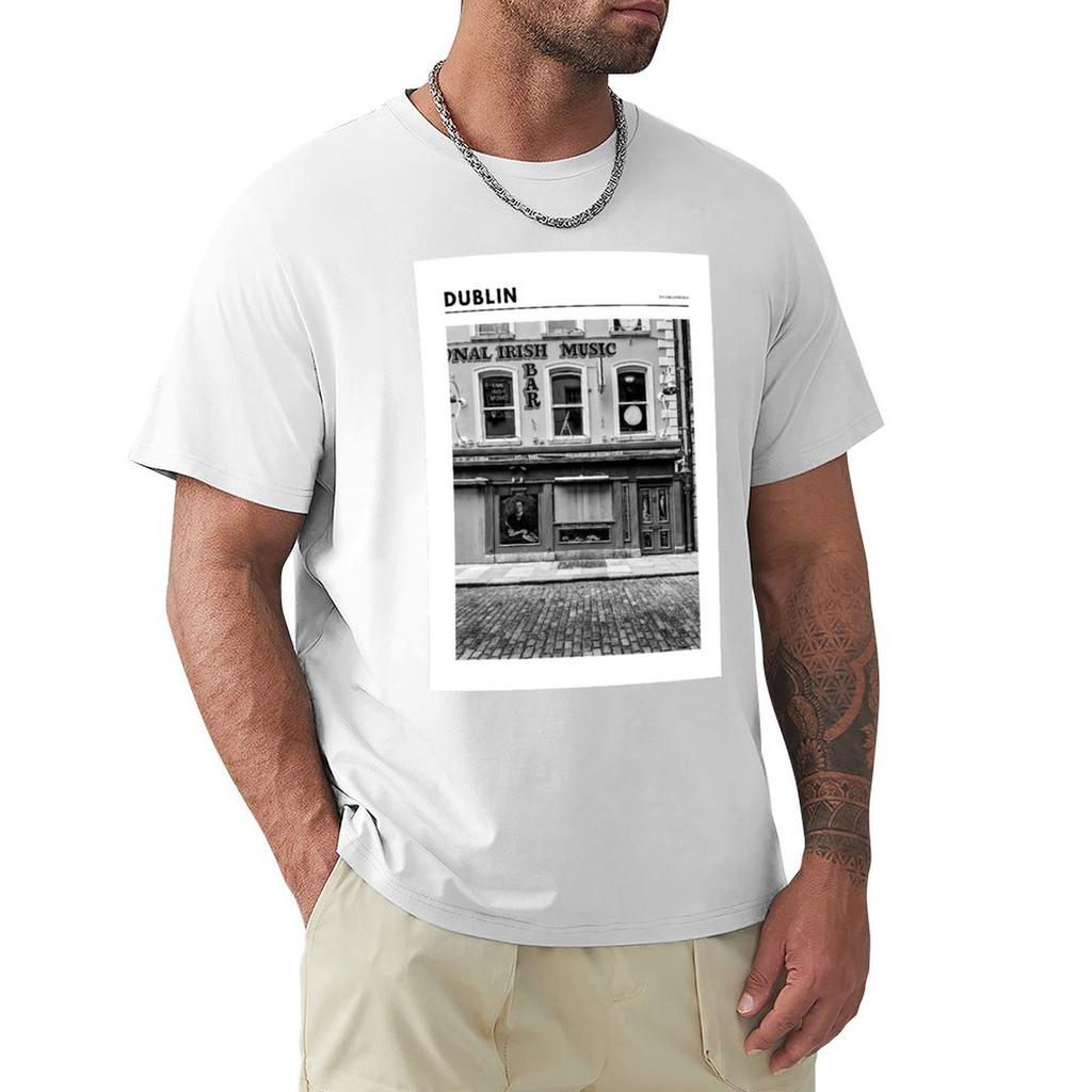Dublin Bw Pub Tshirt T Shirts For Unisex Pack Cotton Tshirt