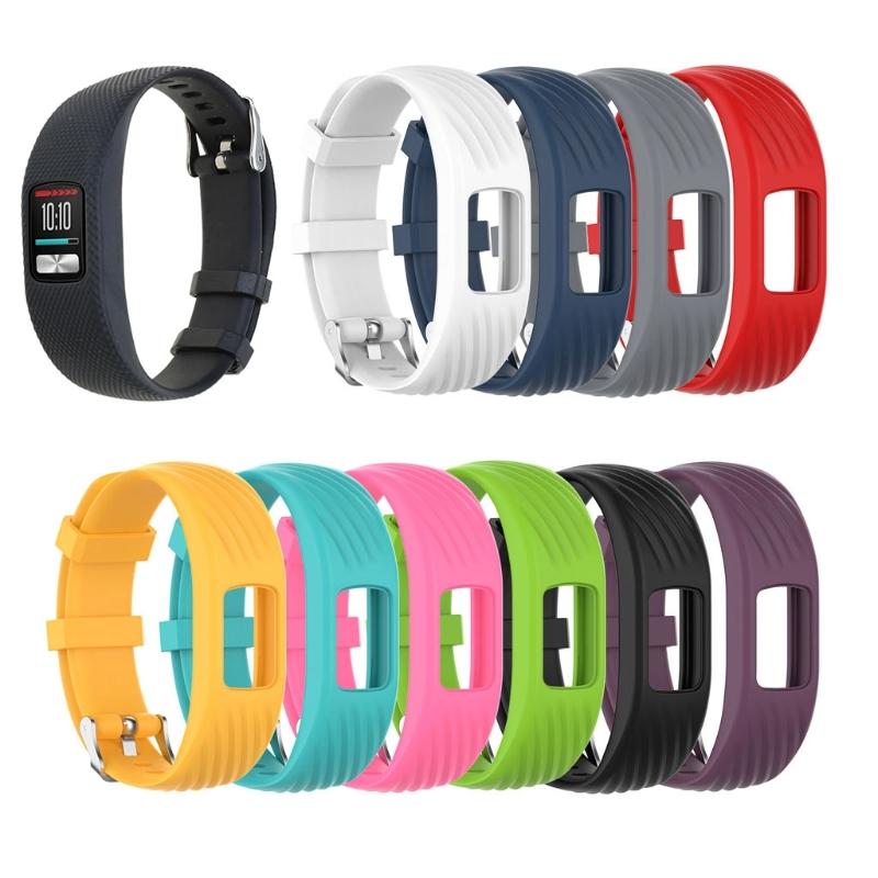 Supporto Rapido per Orologio Anello Accessori Braccialetto in Silicone per vivofit 4 Cinghie Morbide