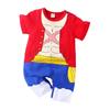 Anime Baby Romper Summer Short Sleeve Infant Bodysuit 0-12 Months Cute Cartoon Print