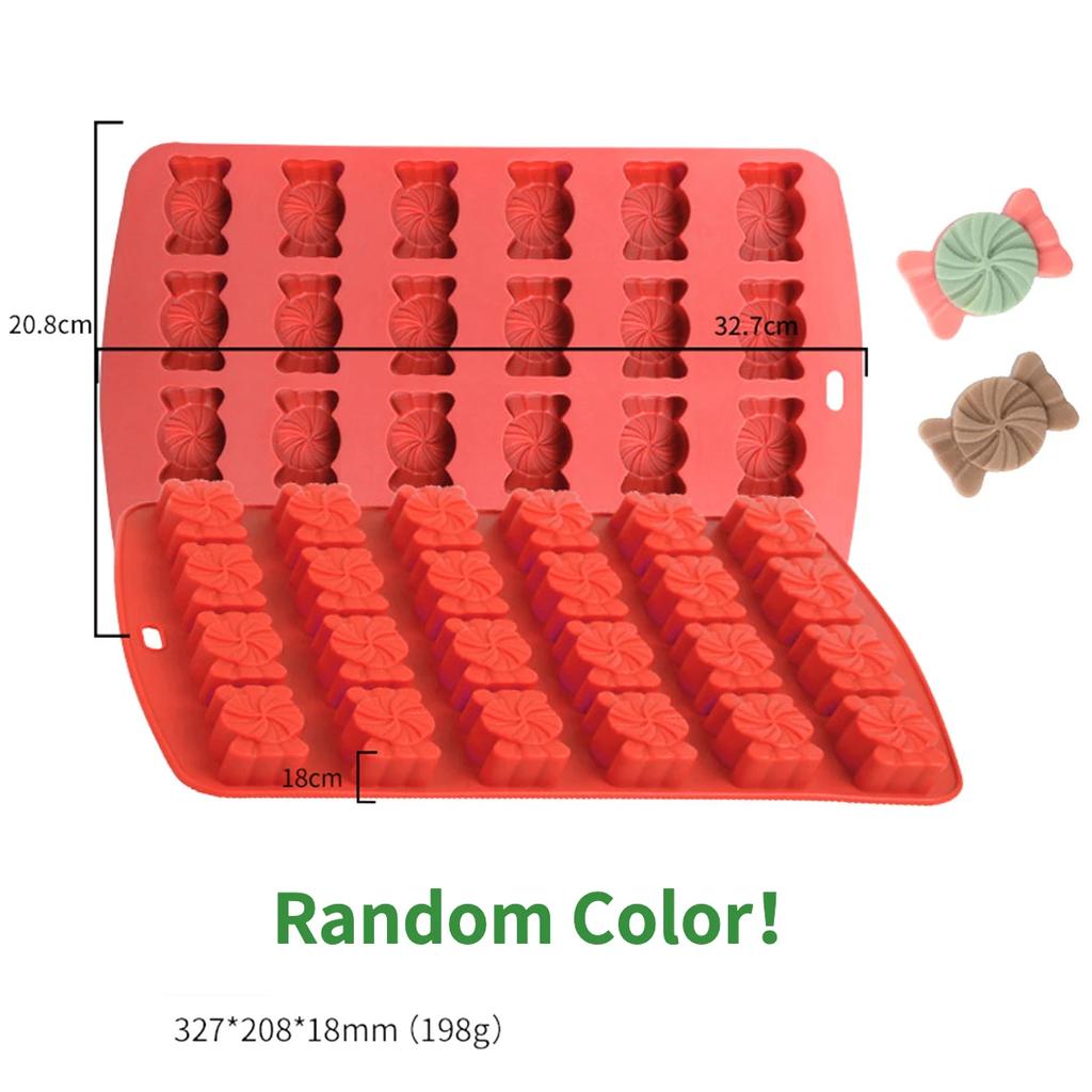 Christmas Snowman Silicone Chocolate Mold Candy Snowflake Biscuit Jelly Mould Gingerbread Man Cake Decor Ice Tray Festival Gifts