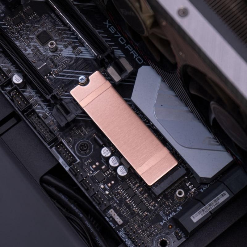 Metal M.2 2280 SSD Heatsink for M.2 2280 SSD To Boosting Performances and Longevities for Laptop SSD Cooling Management