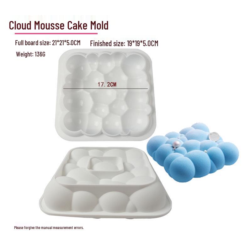 Силиконовая форма для пирожных Шэньхун - Дизайн виноградного облака