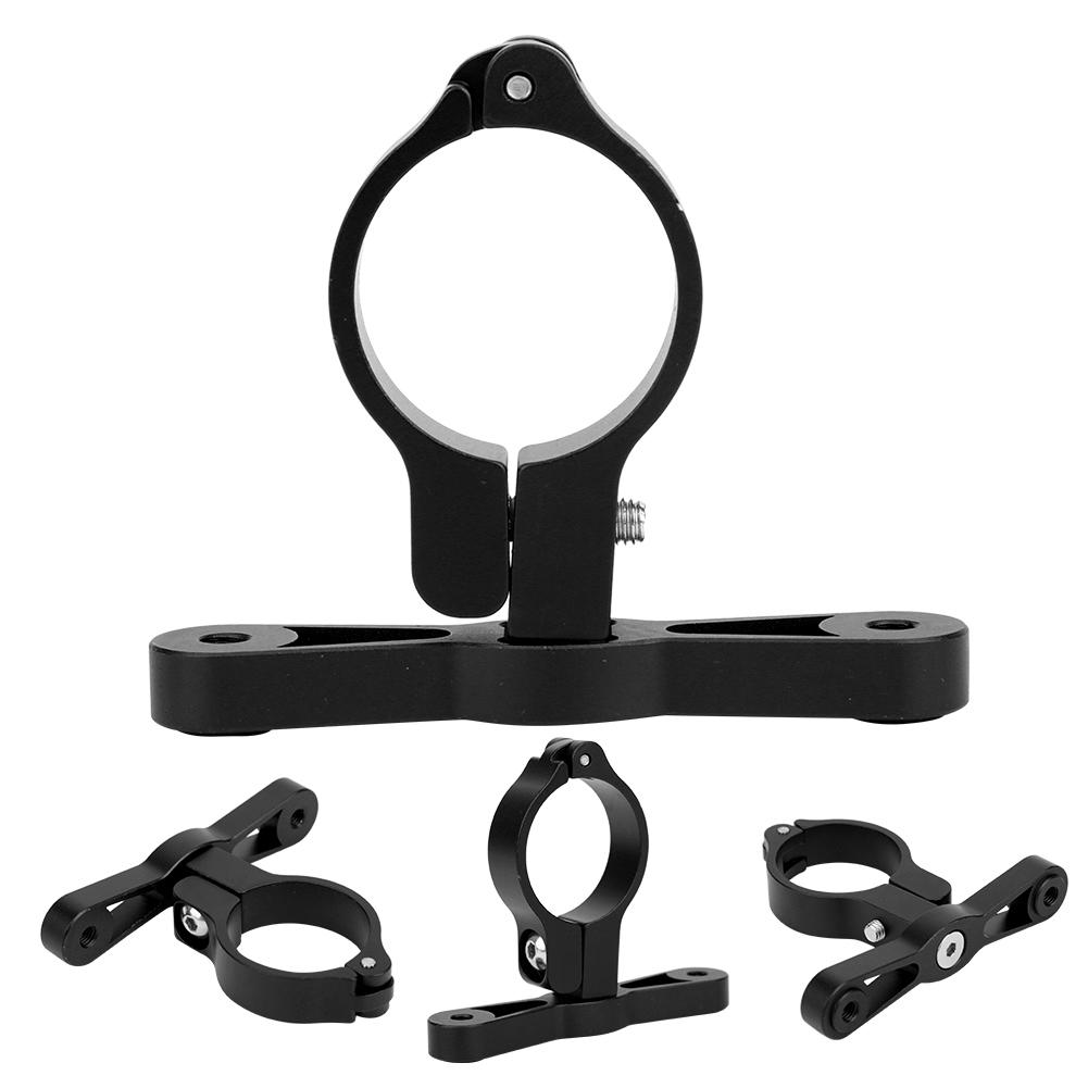Aluminum Alloy Bicycle Bottle Cage Conversion Mount Bike Adjustable Cup Bracket AdapterBlack