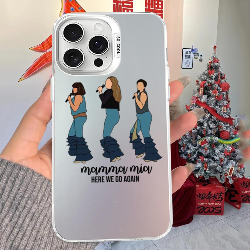 Mamma Mia Phone Case For iPhone 16 15 14 13 12 11 Pro Max X XR XSMAX 8 7 Plus Matte Shockproof Back Cover