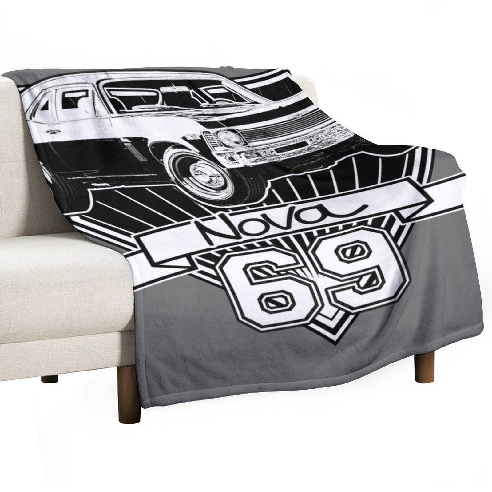 1969 Nova Throw Blanket christmas decoration Decorative Sofas for babies Decorative Sofa Blankets 30x40in