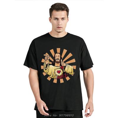 Buddy Christ Vintage 90s Cool Jesus Religious Christian T Shirt Fitness Clothing Sales Unisex T-shirt Unisex O-Neck Tshirt