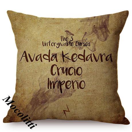 Vintage Classic Quotes Letter Art Print Sofa Throw Pillow Case Cotton Linen Home Decorative Square Chair Cushion Cover Cojines