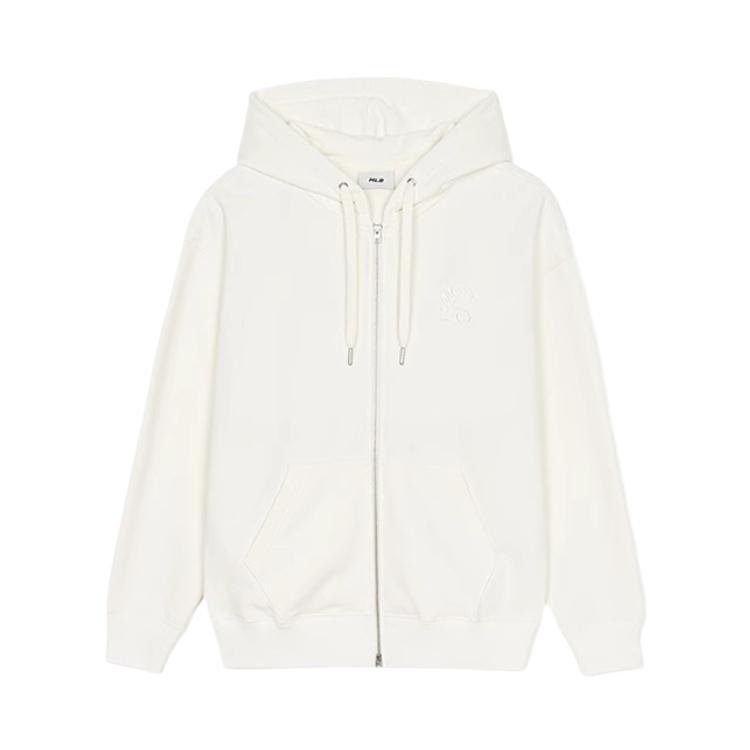 New MLB New York Yankees Sweatshirt Unisex Cream 3ATRM0551-TRM05