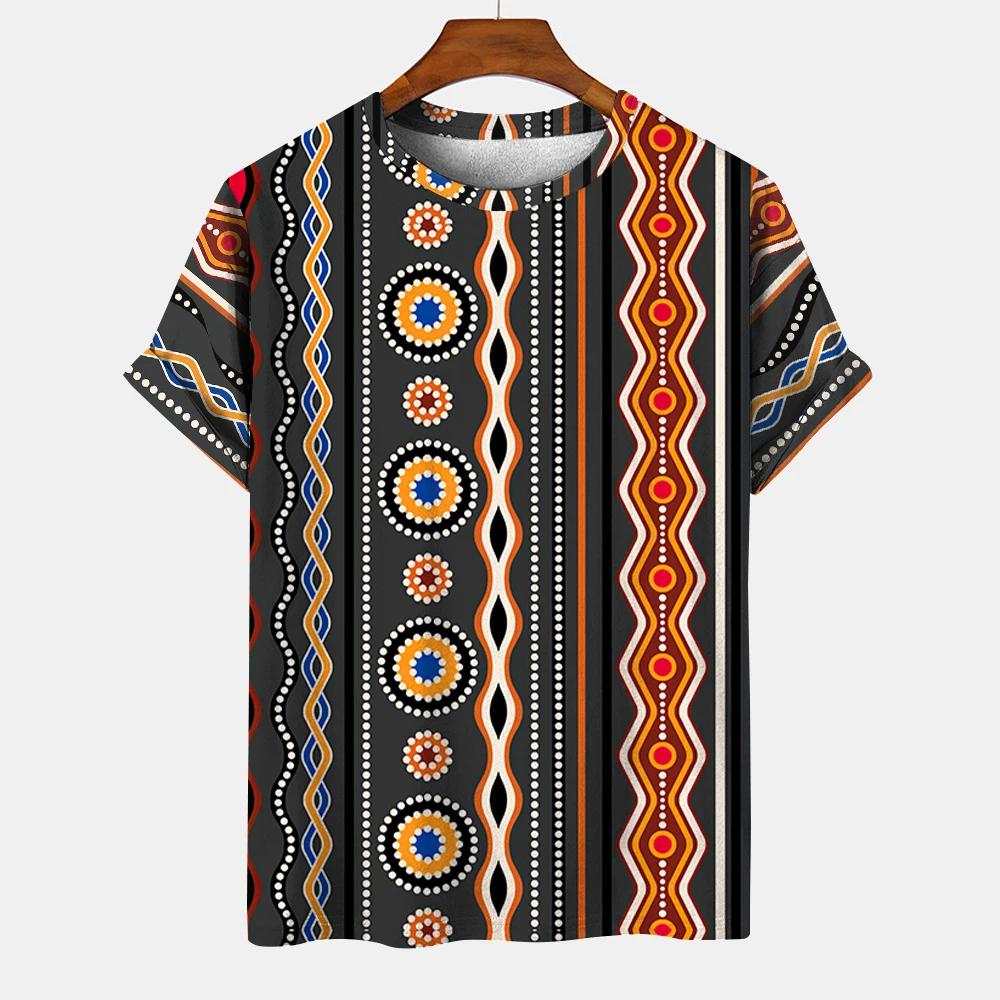 T-shirts graphiques Totem Vintage Mode Impression 3D Été Homme Femme Manches Courtes T-shirt Oversize Harajuku Hauts T-shirts Vêtements Homme