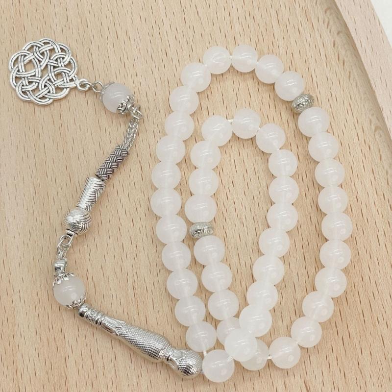 Prayer Rosary Bracelet Islamic Prayer Beads Handchain with Tassels for Muslims