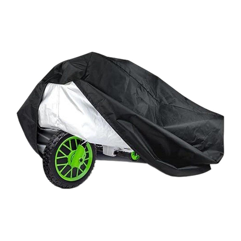 Weatherproof Child Bike Cover Black Waterproof Oxford Fabric Tear-resistant Adjustable Bottom Rope Prevents Dust And Debris