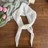 Pure Color Triangle Scarf Multicolor Neckerchief Trendy Head Wrap  Photo Props