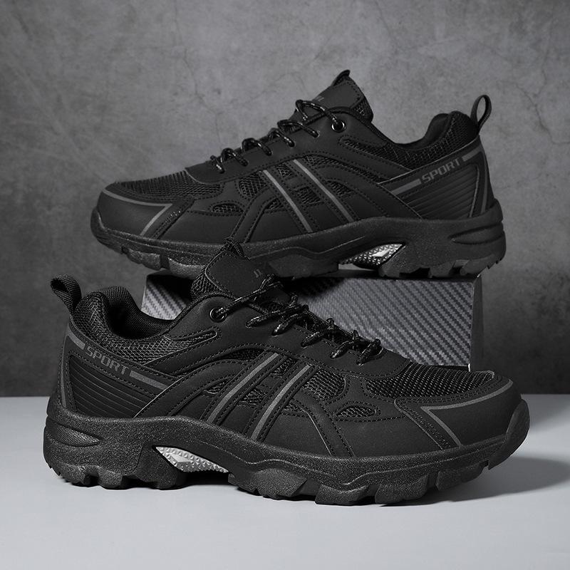 2025 Foreign Trade Hiking Shoes Men's and Women's Low-top Breathable Non-slip Hiking Shoes Outdoor Camping Sports Shoes Can Be