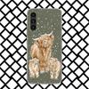Süße Hochlandrind Handyhülle für Samsung Galaxy A17 A37 A57 A16 A26 A36 A56 A15 A25 A35 A55 A14 A24 A34 A54 A13 A23 A33 A53 Gala