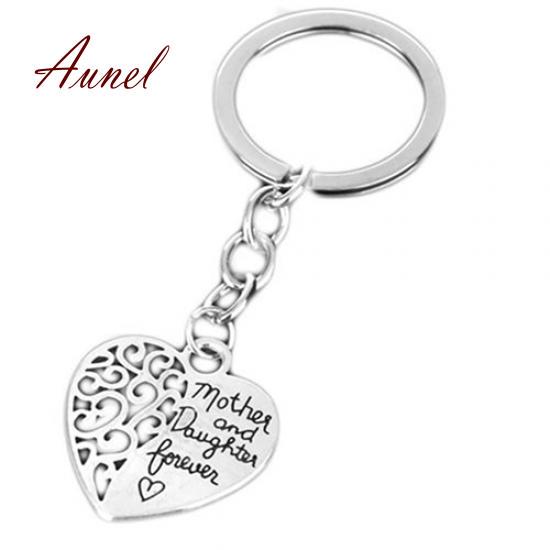 Smart Forever Hollow Heart Key Ring Mother's Day Gift Keychain