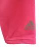 Adidas Dot Border Pattern Long Sleeve Zip Hoodie L Pink Women Used