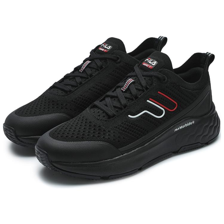New FILA MIND 7 Shock Absorbers Low Top Running Shoes Women's Black A12W421801FBK