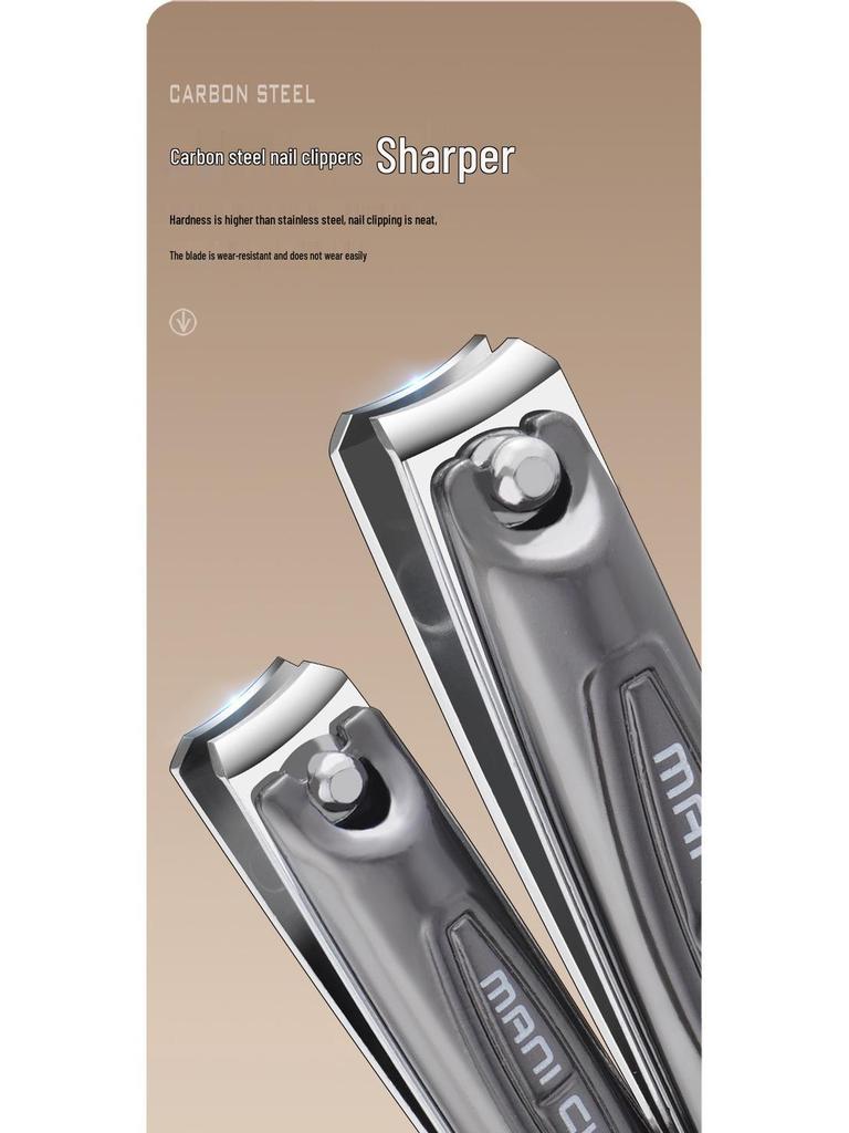 Nail Clipper & Pedicure Set: New Style Clippers, Scissors, Callus Remover, Ear Pick