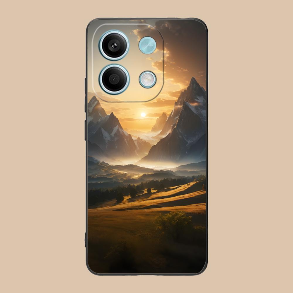 Mountain Forest Mobile Phone Case for POCO F7 F6 F5 F4 F3 F2 Pro GT C75 C71 C65 C61 C40 Pro Ultra Colorful Printing Cover Cover