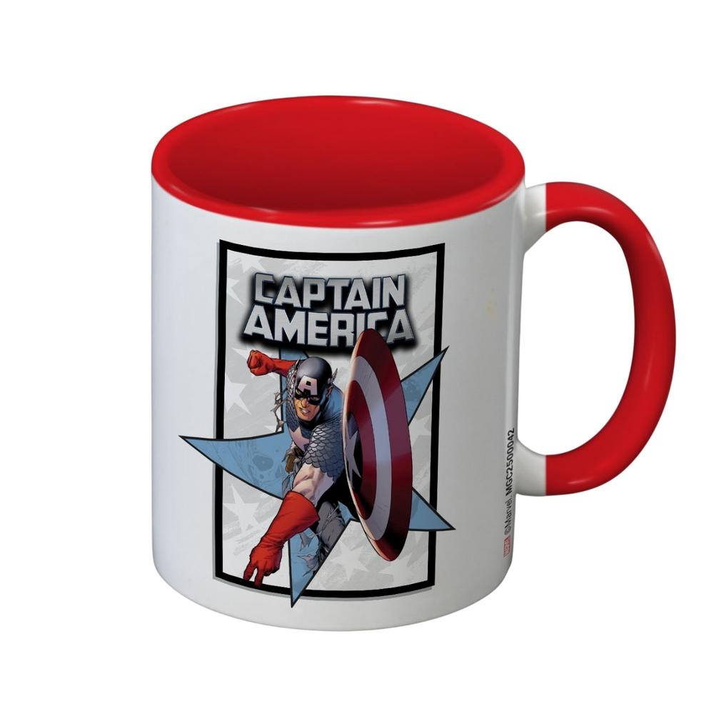 Captain America Super Hero Inner Two Tone Mug