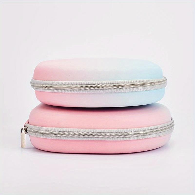 Oppbevaringsveske for hodetelefoner Gradientfarge Headsett-etui EVA PU Støtsikker Vanntett Beskyttelsesdeksel Bæreveske