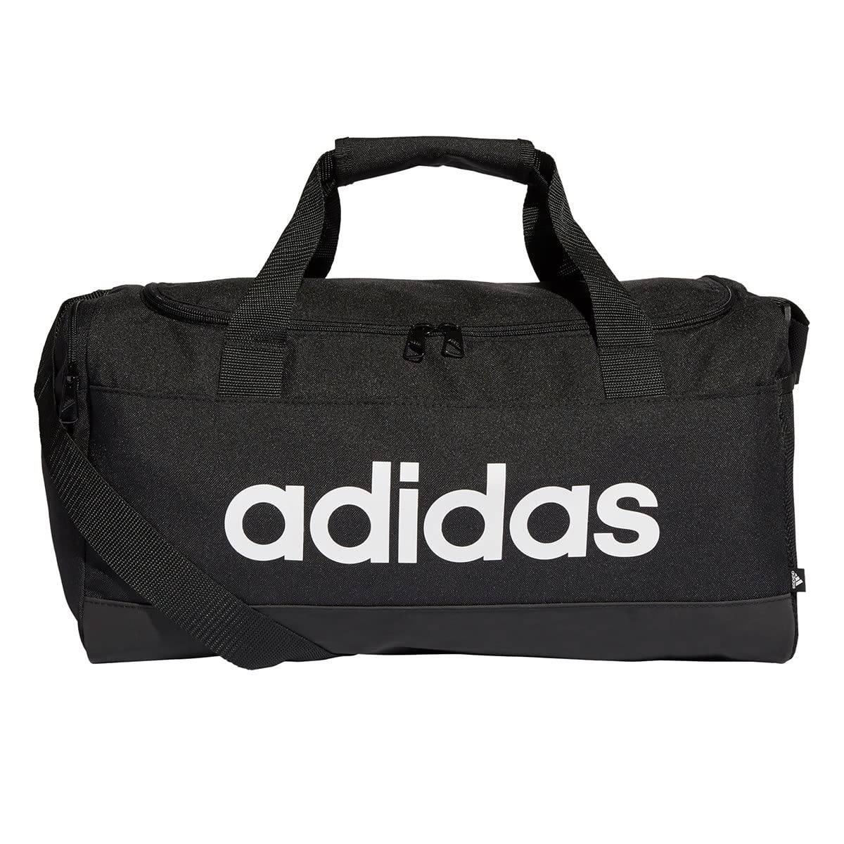 

Adidas Essentials Logo Duffel Bag 60202 GN2034 Black/White (GN2034)