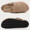 Fashion Crestar Cork Suede Mules Slippers For Women Fashion Men Clogs Shoes Classic Cork Antislip Outdoor Slippers With Arch Support