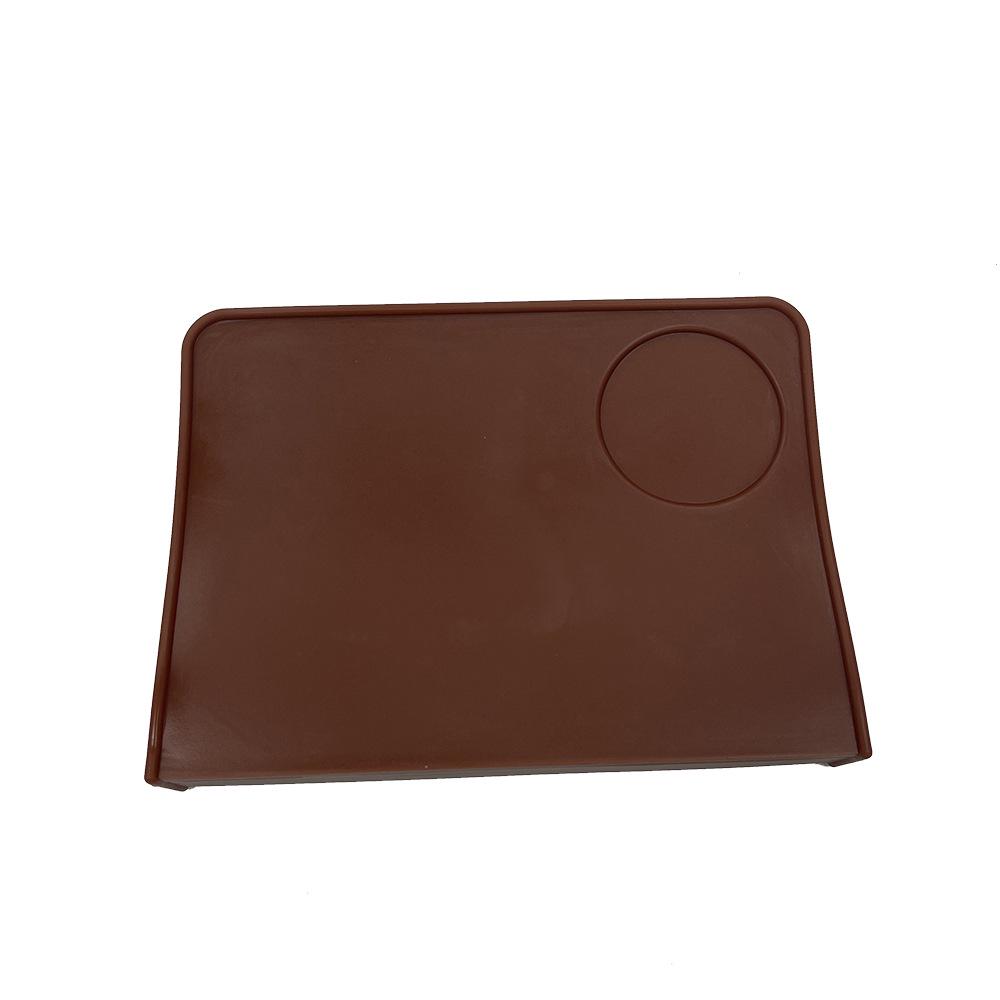 Coffee Tamping Corner Mat - Non-Slip Silicone Tamper Pad