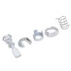 Left Right Door Lock Cylinder Repair Kit 6K3837223A Metal Door Lock Cylinder Barrel Repair Kit Replacement for Seat 2 3
