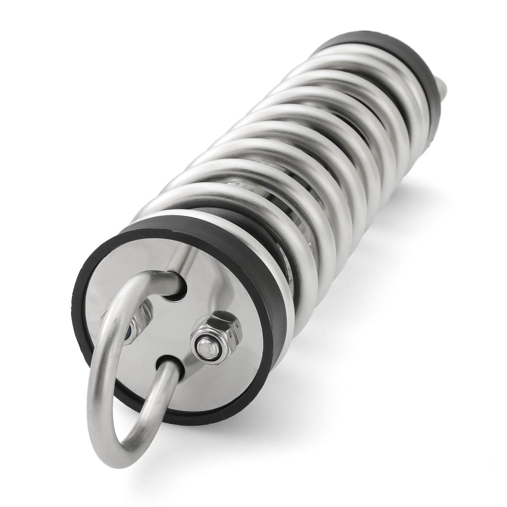Stainless Steel Marine Springs Dock Line Mooring Spring Dock Mooring Springs Shock Absorbing Boat Mooring Springs Accessories
