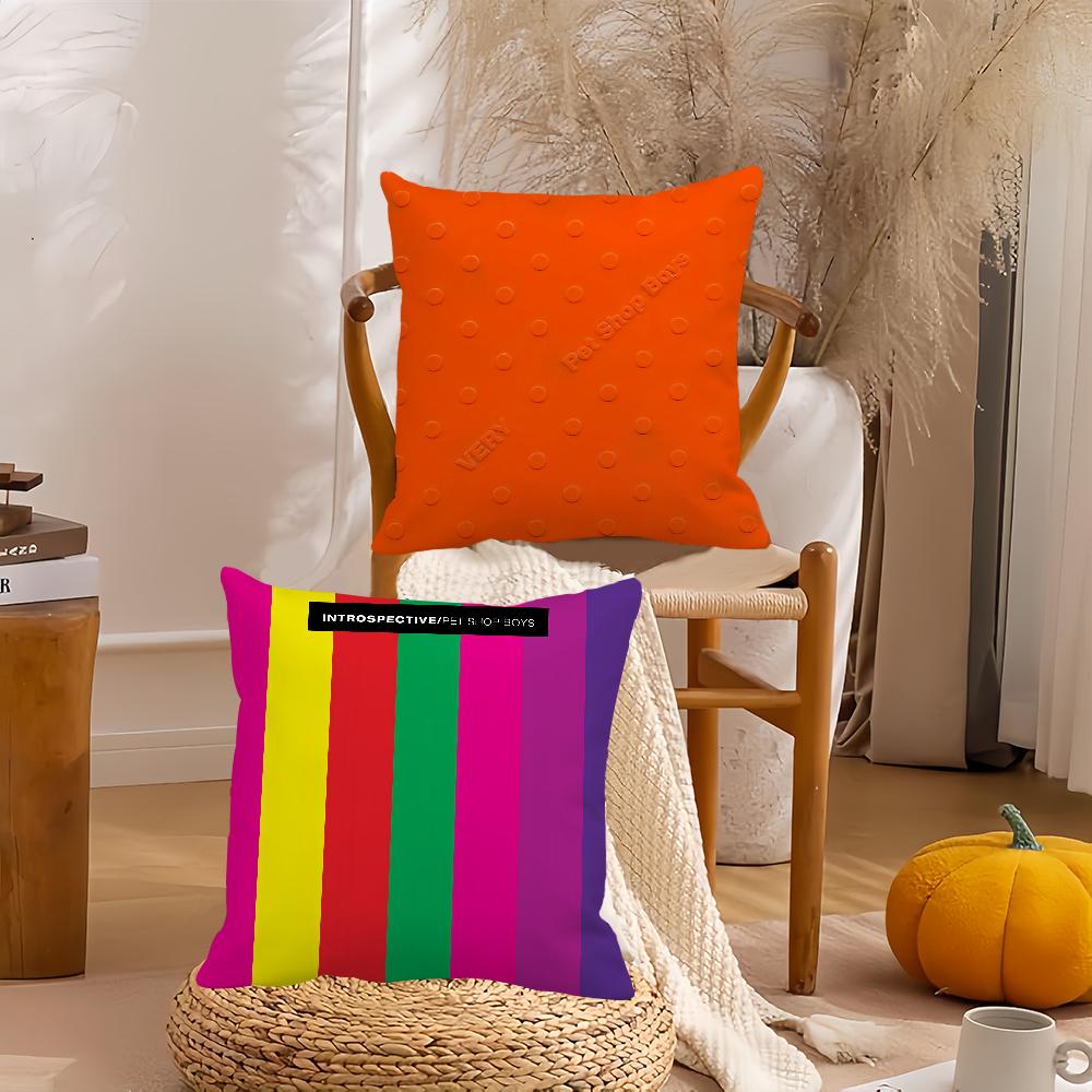 Band P-pet Shop B-boys Pillow Case Suitable For Bedrooms Living Rooms Cars Home Decoration