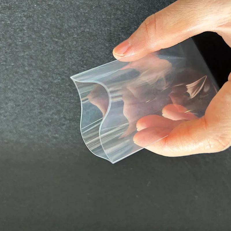 50 Pieces Card Film Protective Film Transparent Card Holder CPP Album Binder Suitable for Camera Storage Album Protection