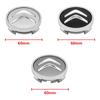 4 pezzi 60mm Tappi Centrali Ruota Auto Coprimozzi Cerchioni Tappi Copri Mozzo Emblema Per Citroen C5 X AIRCROSS C3 C4 C2 Berlingo Jumper Dispatch ami