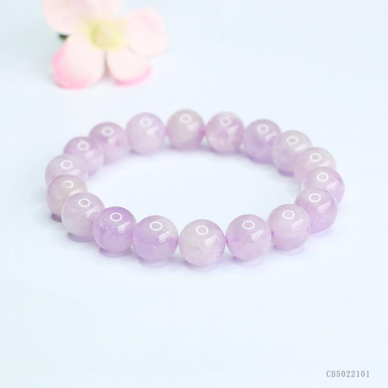 2026 Ximang Lavender Bracelet Mauve Jade Single Circle Crystal Colored Live S5022101