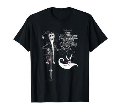 Disney The Nightmare Before Christmas Jack Skellington Zero T-Shirt