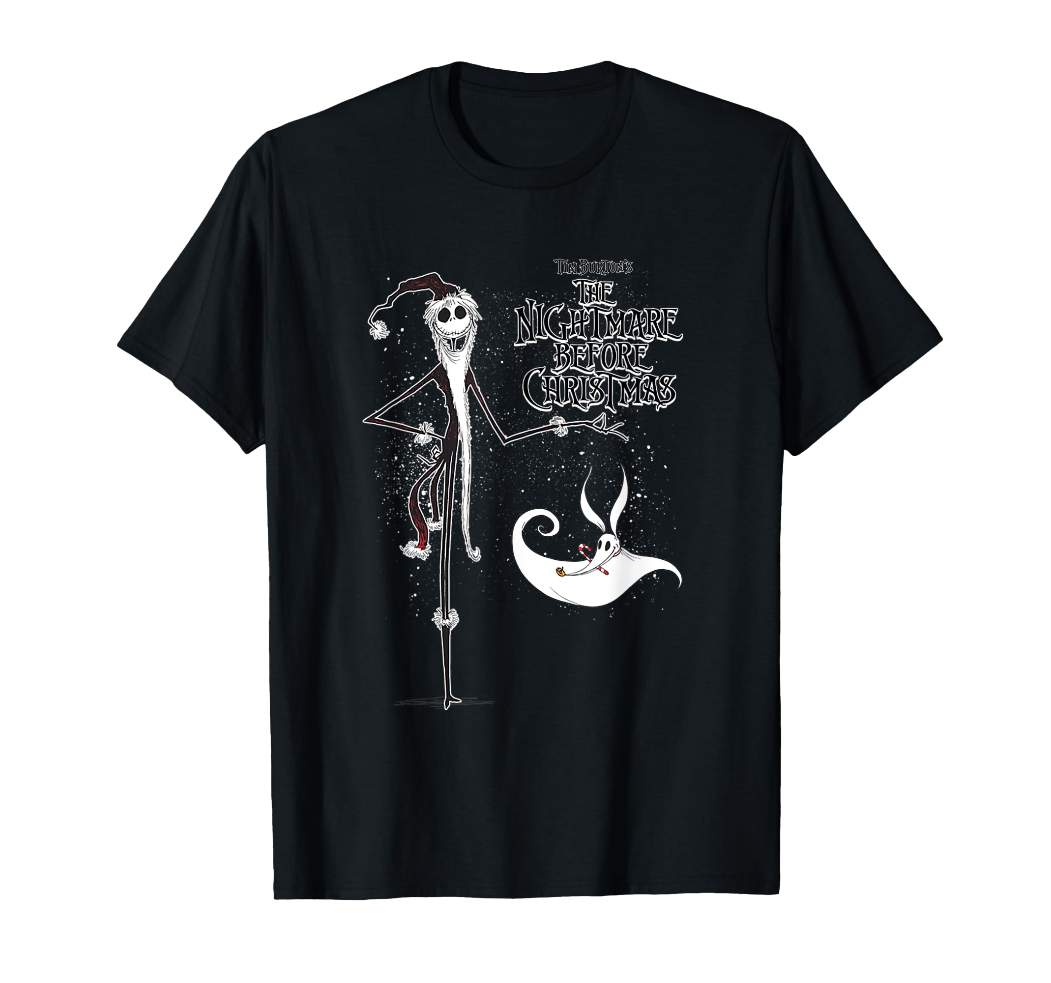 

Disney The Nightmare Before Christmas Jack Skellington Zero T-Shirt