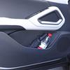 For BYD Yuan Up 2026 2026 Car Door Slot Storage Box Leather Door Groove Mat Protective Pad Storage Barrel Interior Accessories