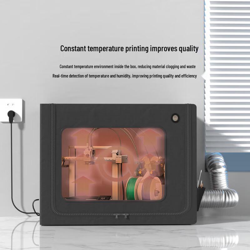 Iterative Space Bambu Lab A1 Series 3D Printer Enclosure CN plug (adapter included)