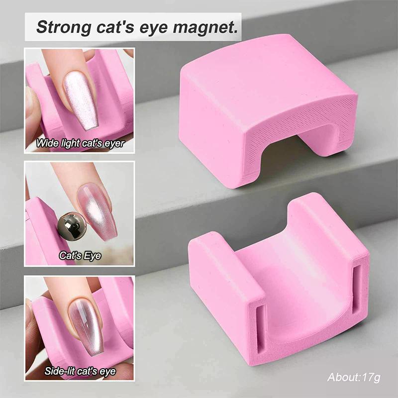 Nagel Magnetisch Automatisch Katzenauge Saugnapf Magnet Würfel Nägel Stark 5D Nagelkunst Für UV Gel Lack Nägel Kunst Design